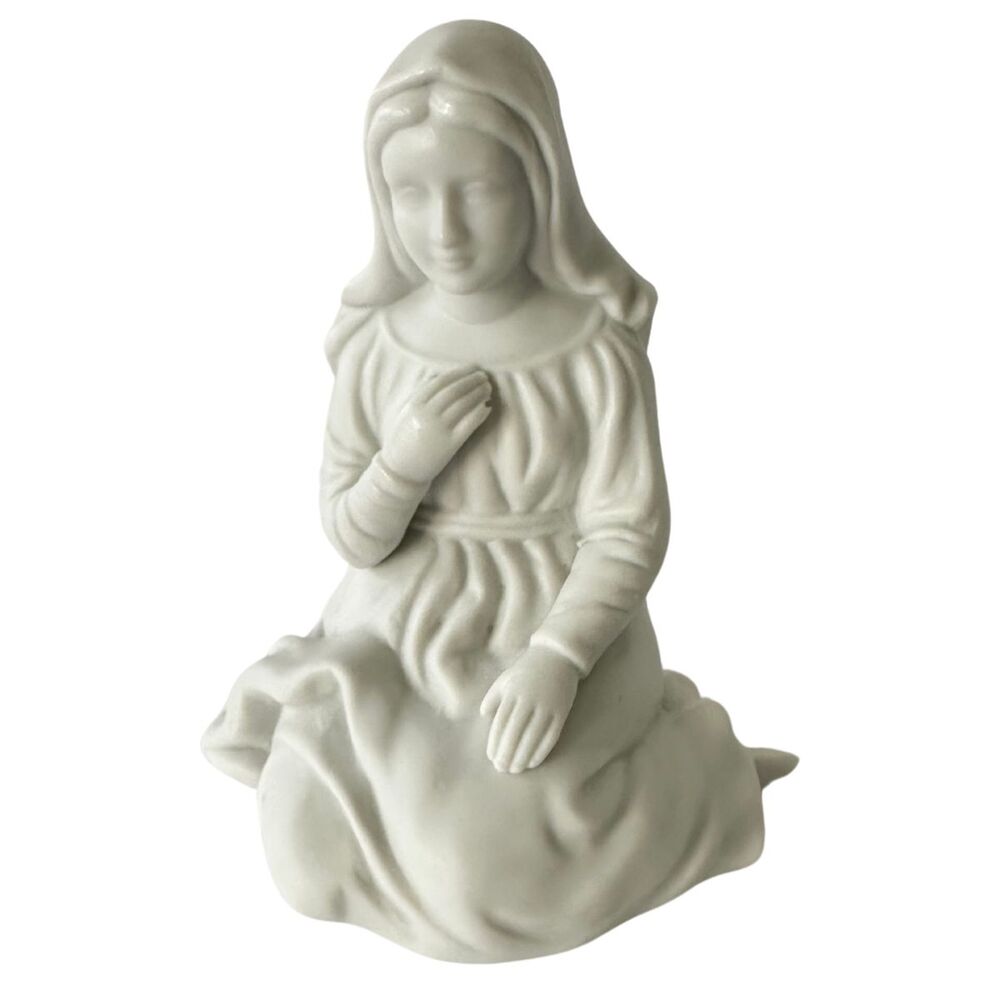 ‼️SOLD‼️ Vintage Avon Nativity Collectibles "Mary" White Porcelain Figure, 1982